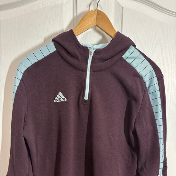 Adidas Women M Tiro VIP Soccer Hoodie Athletic Performance Athleisure - Picture 2 of 9